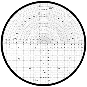 Immagine di Disco reticolare per proiettore di profili  Ø 330 mm
